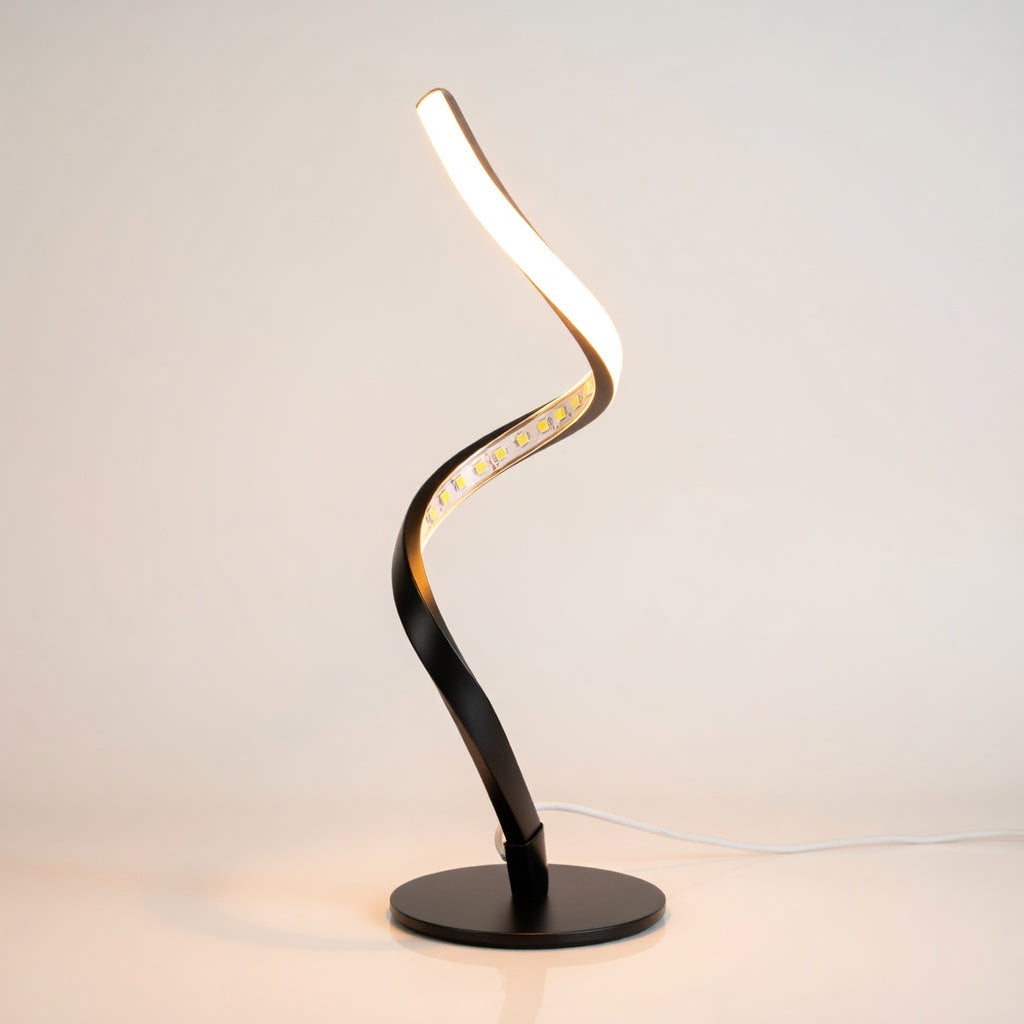 Spiral Touch Control Lamp with Dimming