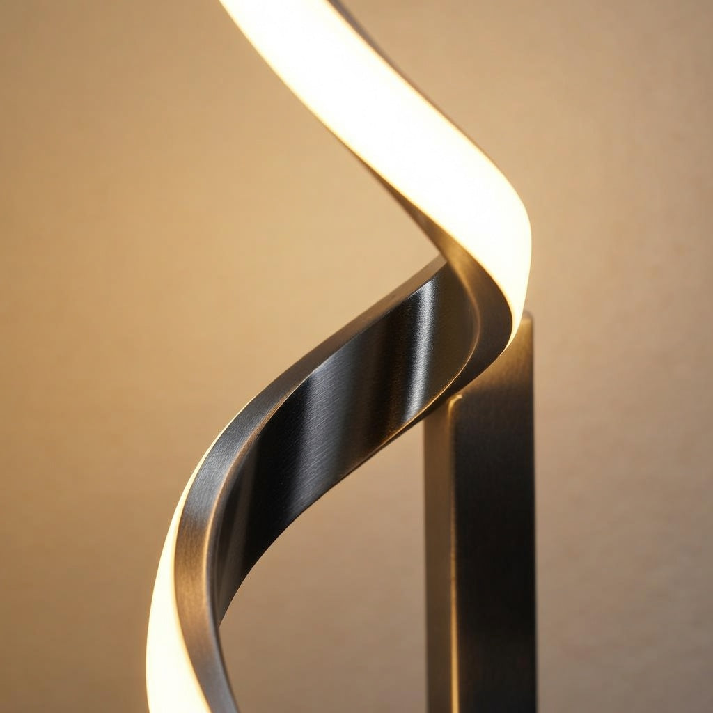 Spiral Touch Control Lamp with Dimming
