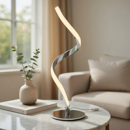 Spiral Touch Control Lamp with Dimming