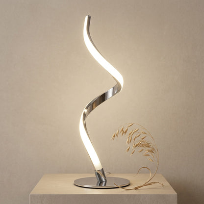 Spiral Touch Control Lamp with Dimming